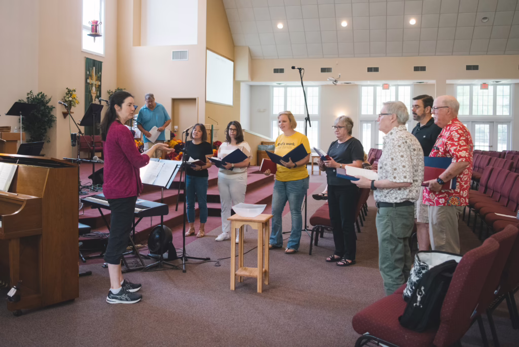chancel choir practice